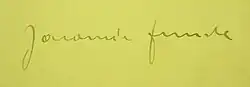 signature de Jaromír Funke