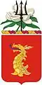 Tête et coup de Dragon. 114th Field Artillery Regiment (United States) (en)