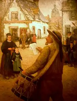 Le Tambour de ville (1914), musée du Faouët.