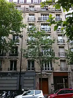 Immeuble du 11 bis, rue Faidherbe, dans le XIe arrondissement de Paris