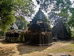 Le temple de Pachala Someshvara (Shiva), daté du XIe et XIIe&nbsp;siècles, à Panagal. Une ancienne cité prospère entre les IIIe et XIIIe&nbsp;siècles.