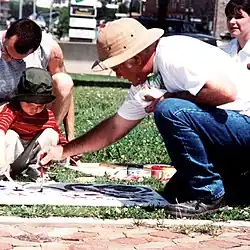 L'artiste Jocelyn Matais.