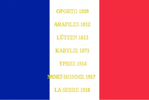drapeau du 122e&nbsp;régiment d'infanterie de ligne