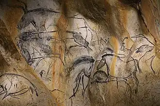 21&nbsp;: Panneau des chevaux (partie droite).