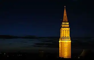 Tour de la mairie de Kiel.