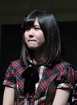 Description de l'image 130413 AKB48 at Tokyo Auto Salon Singapore Meet & Greet 2 and Performance (Sumire Sato).jpg.