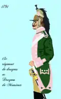 13e&nbsp;régiment de dragons après 1791
