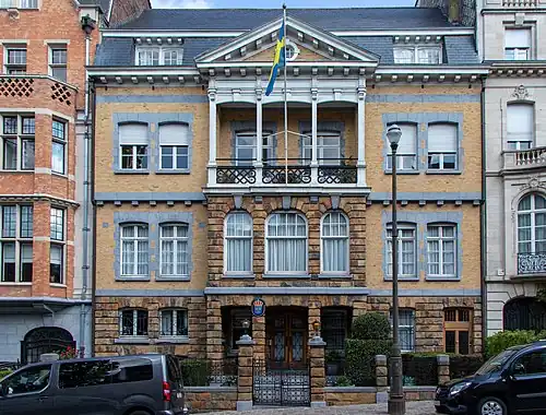 Mission permanente auprès de l'Union européenne à Bruxelles.