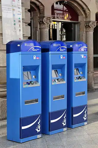 Distributeur de billets à Strasbourg