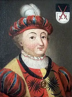 L'Électeur Ernest de Saxe (1441-1486), fondateur de la branche ernestine.