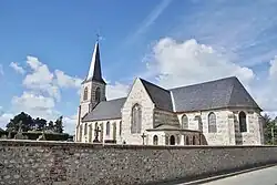L'église paroissiale Sainte-Hélène.