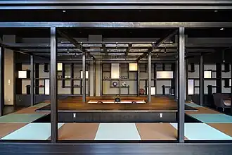 Table-irori de restaurant japonais