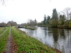 L'écluse de Nénez (écluse n° 223 du Canal de nantes à Brest).