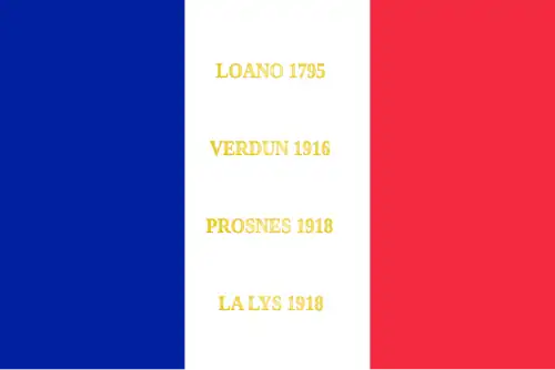 Drapeau du 166e régiment d'infanterie de ligne