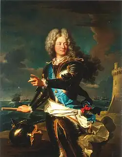 Louis Alexandre de Bourbon, comte de Toulouse en 1708