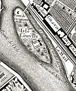 Sur le plan de Roussel de 1730.