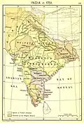 Inde 1751.