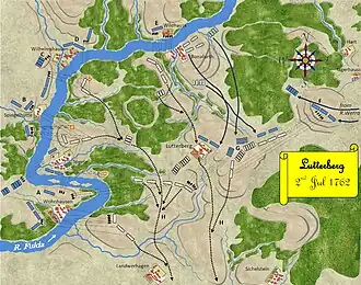 Description de l'image 1762 Combat of Lutterberg.jpg.