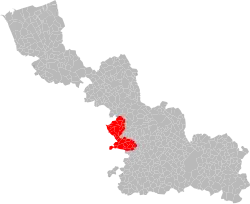 La dix-septième circonscription en 1986.