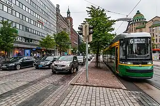 La rue Mannerheimintie