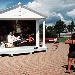 Le temps d'une photo, un nouveau modèle pour Édouard Manet.