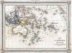 Carte française de 1852