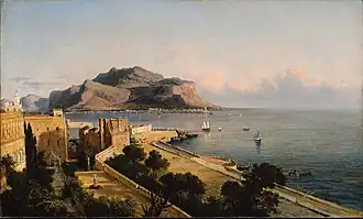 Monte Pellegrino at Palermo, Italy, 1856, Musée des Beaux-Arts de Boston