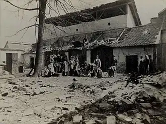 Séisme du 14 avril 1895 à Ljubljana. Photo de Wilhelm Helfer