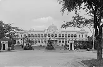 Le palais Norodom  en 1896.