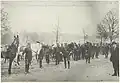 Gendarmes en faction devant la prison, le 18 avril 1905.