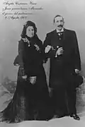 Mariage en Espagne en 1902.