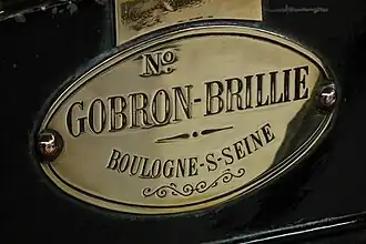 illustration de Gobron-Brillié