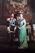 Le roi George V et la reine Mary photographiés par Jean Desboutin, 13 mars 1914.