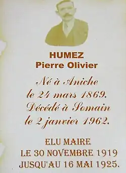 Pierre Humez (1919-1925).