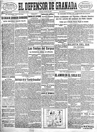 Image illustrative de l’article El Defensor de Granada