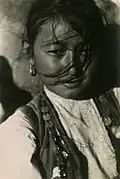 Portrait d'une jeune fille (Портрет девушки), 1934.
