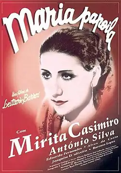 Affiche de Maria Papoila (1937).