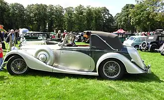 Profil: drophead coupépar Charlesworth 1938