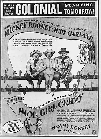 Description de l'image 1943 - Colonial Theater - 24 Nov MC - Allentown PA.jpg.