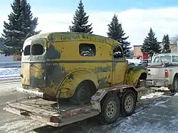 1947 International Modèle KB-1 Panneau, vue arrière