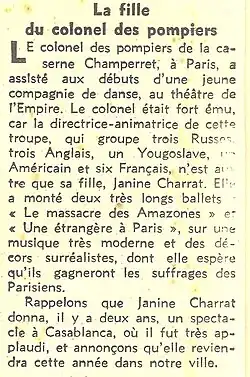 Père de Janine Charrat