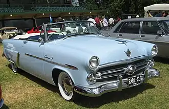 Cabriolet Sunliner de 1952.