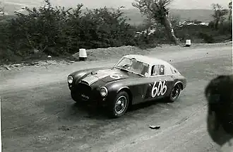 Lancia D20 (it) aux Mille Miglia 1953