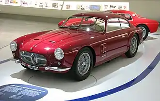 A6G/2000 Zagato, musée Enzo Ferrari de Modène