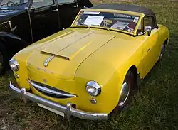 Panhard Dyna Junior Cabriolet 1957.