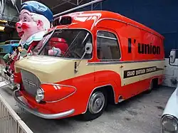 Galion R2168 publicitaire sur châssis nu