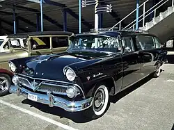 Corbillard sur un châssis rallongé de Mainline 1959.