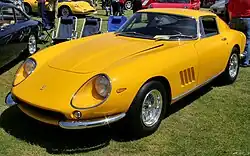 Photo d'une Ferrari jaune
