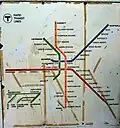 Plan du métro de 1967&nbsp;— 1969