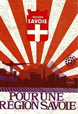 Le livre rouge et blanc pour une Région Savoie - 1973.